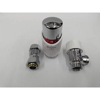 Image of Drayton Thermostatic Valve TRV4 15mm Angled