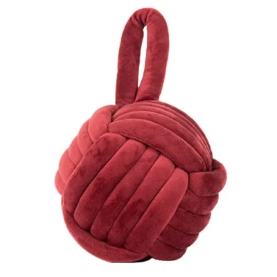 Image of furn. Knot Entwined Velvet Doorstop
