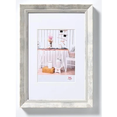 Image of walther Design Picture Frame White 20 x 30 cm with PassepArtout, Chalet EL030W