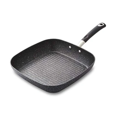 Image of Tower Precision 28cm Non Stick Grill Pan Black