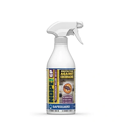 Image of NOPE! CP Cockroach Killer Spray (500ml) Odourless, Strong, Contact for home use. HSE approved
