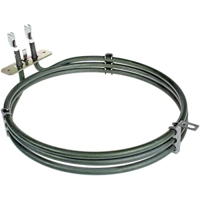 Image of SPARES2GO 3 Turn Circular Heater Element compatible with Kenwood Fan Oven/Cookers (2500W)