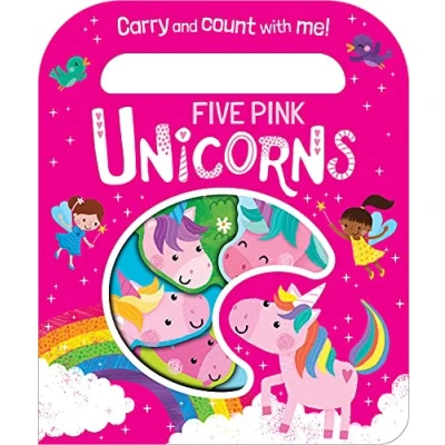 Image of Five Pink Unicorns (Count and Carry Board Books)
