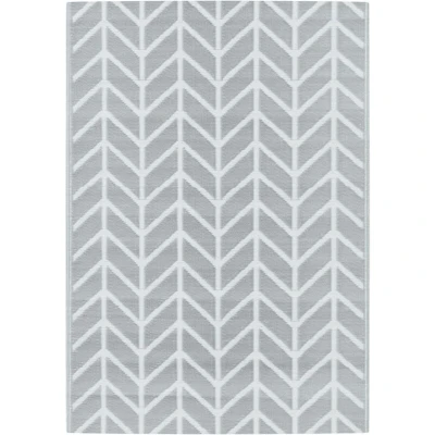 Image of vidaXL Outdoor Carpet ARAKIL Grey 140x200 cm PP