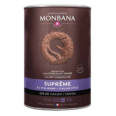 Image of Monbana Supreme 32% Cacao Hot Chocolate Powder 1KG X 3