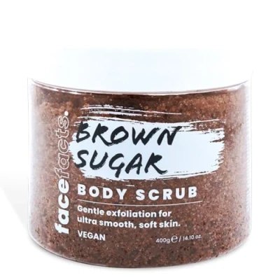 Image of Face Facts Body Scrubs Brown Sugar Exfoliates + Softens 400g