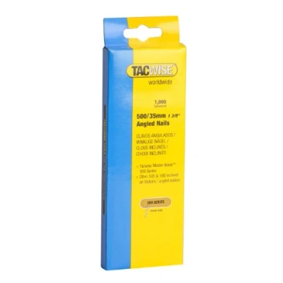 Image of Tacwise 0482 500/35 mm Angled Nails, Silver, 35