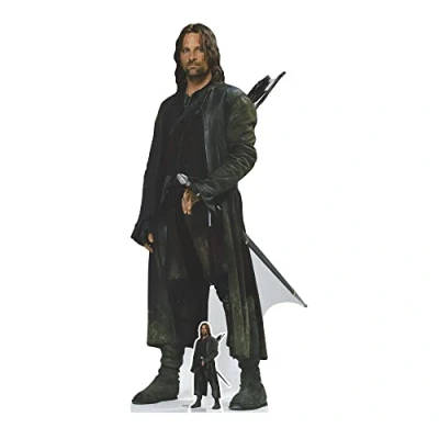 Image of Star Cutouts SC4130 Aragorn Viggo Mortensen the Lord of Rings Lifesize Cardboard Cutout