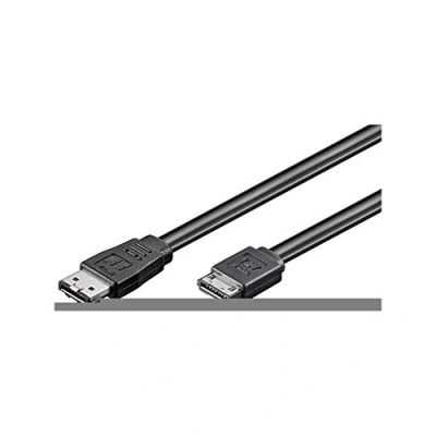 Image of Goobay 93246 HDD eSATA Cable, 1.5 GBits/3 GBits/6 Gbits, 0.5m Length