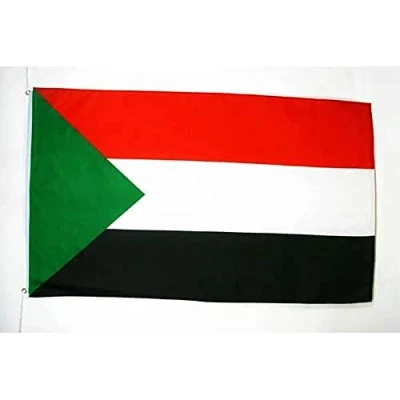 Image of AZ Flag Sudan 3&#039; x 5&#039; Sudanese flags 90 150 cm Banner 3x5 ft Light polyester