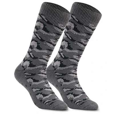 Image of CityComfort Mens Slipper Socks, Thick Warm Non Slip Bed Socks Gifts for Men (Grey)
