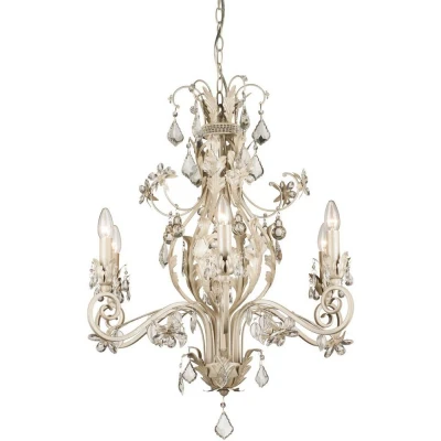 Image of Rafael Multi Arm Chandeliers Ivory
