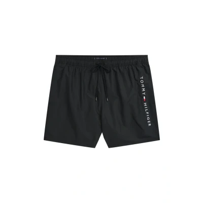 Image of Tommy Hilfiger Original Drawstring Swimming shorts, Men&#039;s, Size: XL, Black