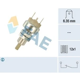 Image of 3292319, 35446913, 6793640 Brake Light Switch FAE 24150 Mechanical BMW: 3 Saloon, Convertible, MERCEDES BENZ: T1 Platform/Chassis, VOLVO: 850 Estate