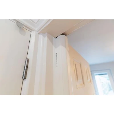 Image of 2x Finger CLEAR Baby &amp; Child Home Nursery School Door Edge Guard Hinge Safety Shield Protector