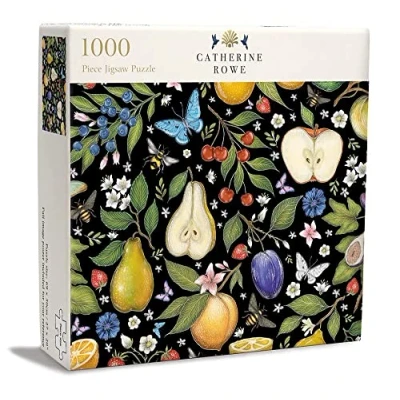 Image of Butterfly &amp; Bee by Catherine Rowe 1000 Piece Jigsaw Puzzle