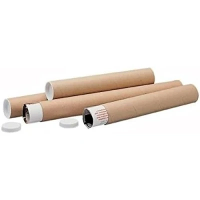 Image of LSM 220418 970 x 100 mm Postal Tube Brown (Pack of 5)