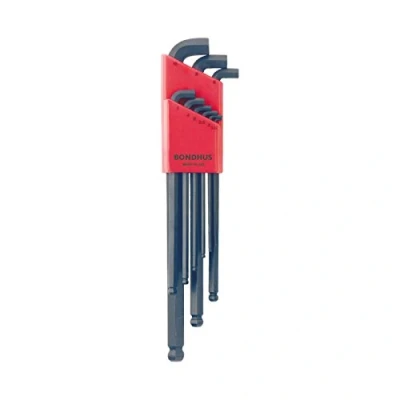 Image of Van Line 9 Piece Set BONDHUS Metric Stubby Hex Keys