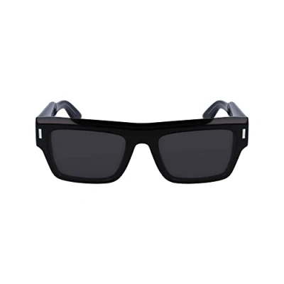 Image of Calvin Klein Unisex Sunglasses, Size: 22, Black