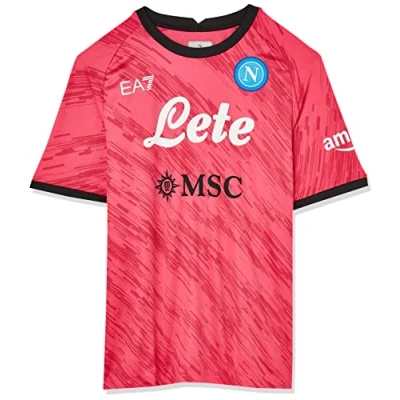 Image of SSC NAPOLI Jersey Game Goalkeeper Fuxia 2022/2023 L
