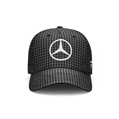 Image of Mercedes AMG Petronas Formula One Team Kids 2023 Lewis Hamilton Driver Cap Black Size: Size