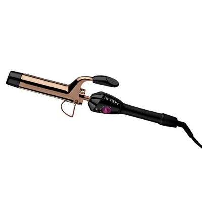 Image of Revlon Pro Collection Rose Gold Curling Iron 32 mm
