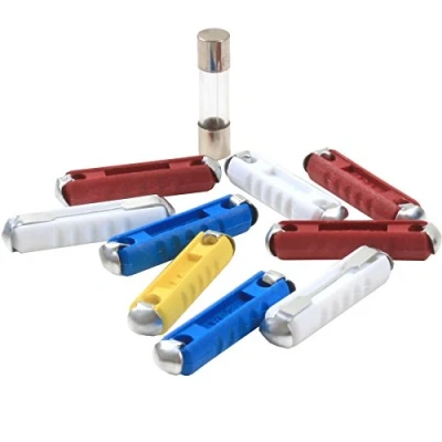 Image of Pack Of 10x Ceramic/Porcelain Fuses 2, 5, 8, 16 &amp; 25 Amp