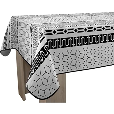 Image of Le linge de Jules Stain Resistant Tablecloth Graphic Rectangular 150cm x 240cm