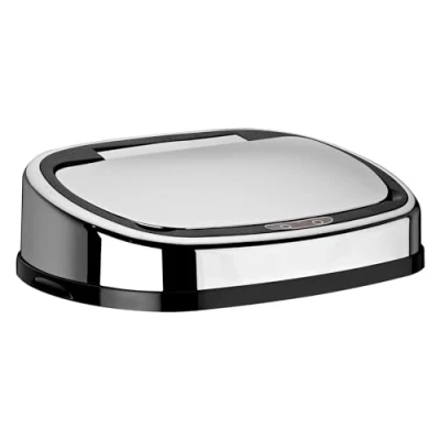 Image of Dihl Replacement Chrome Automatic Motion Sensor Bin Lid, Tower &amp; Morphy Richards 58 Litre and 68