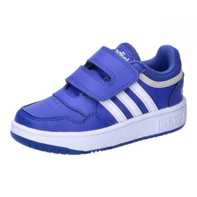 Image of adidas Hoops Shoes, Royal Blue/Royal Blue/Cloud White, 5 UK Child