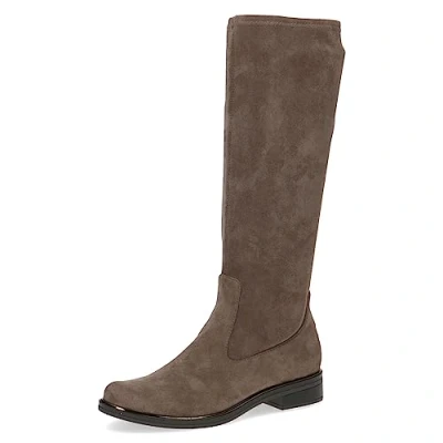 Image of Caprice Women&#039;s 9 25512 41 Flat Boot, Cafe Stretch, 6.5 UK