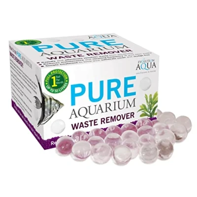 Image of Evolution Aqua Pure Aquarium Waste Remover Fish Tank Gravel Cleaner Bacteria Water Treatment and for Tanks Aquariums / 15 Ball Tub