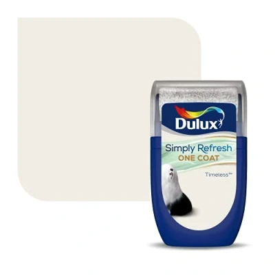 Image of Dulux Simply Refresh Tester Paint Timeless 30ML, 5382945