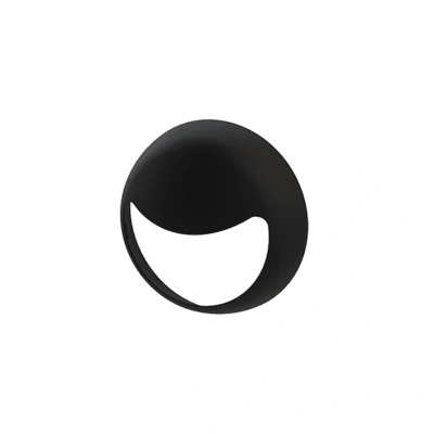 Image of Evo Orb Eyelid Bezel Matt Black Ovia