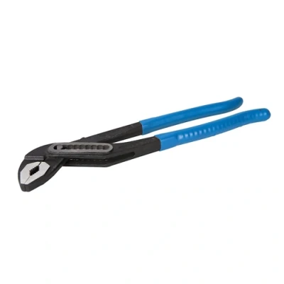 Image of Silverline Slim Jaw Waterpump Pliers Length 400mm 100mm