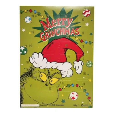 Image of The Grinch Christmas Chocolate Advent Calendar