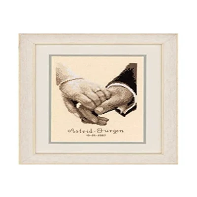 Image of Vervaco Rec Wedding Happiness Counted Cross Stitch Kit, Multi Colour