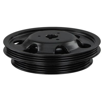 Image of 8200029592, 8200036888, 8200113340, 8200972496 crankshaft Pulley FEBI BILSTEIN 32135 3PK + 4PK 155, 130,5mm 5 for RENAULT: CLIO 2