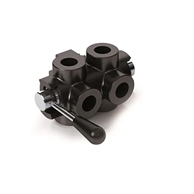 Image of Hydraulic 6 Way Diverter Valve Open Centre, BSP Ports, DF Vie, 1/2&quot;