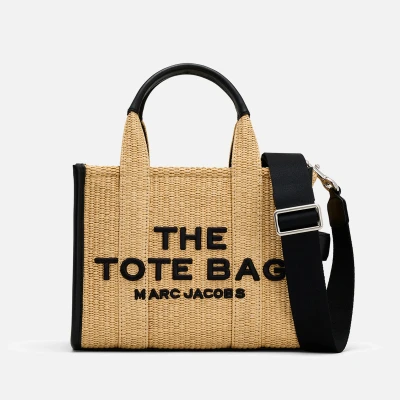 Image of Marc Jacobs The Small Woven Straw Tote Bag