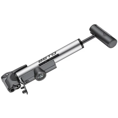 Image of Beto CLD036G OneWay THandle Alloy Mini Pump with Gauge