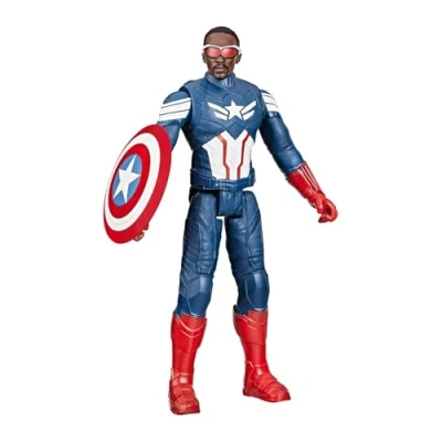 Image of Marvel Studios Captain America Brave New World, Titan Hero Series Action Figure