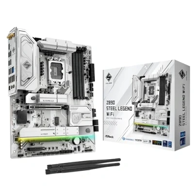 Image of ASRock Z890 Steel Legend WiFi ATX Motherboard for Intel LGA1851 CPUs