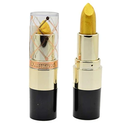 Image of Saffron 1307 Diamond Shine Lipstick (01 Deep Gold)