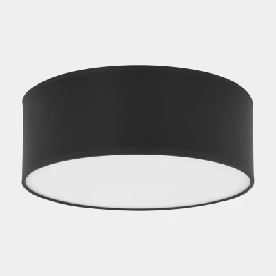 Image of TK Lighting Rondo ceiling light, dark grey Ø 45cm
