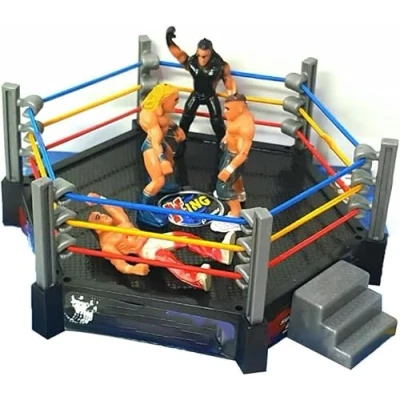 Image of YSAMAX WWE Action Figures, Wrestler Superstar Fight Ring, Realistic Highly Detailed, Figure Toys for Kids