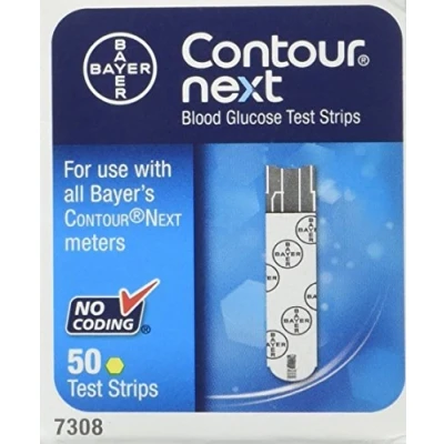 Image of Contour Next Bayer Test Strips 50Ct