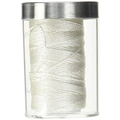 Image of Ibili Kitchen String 6 m with Dispenser, Rayon, White/Transparent/Grey, 4 x 8 cm