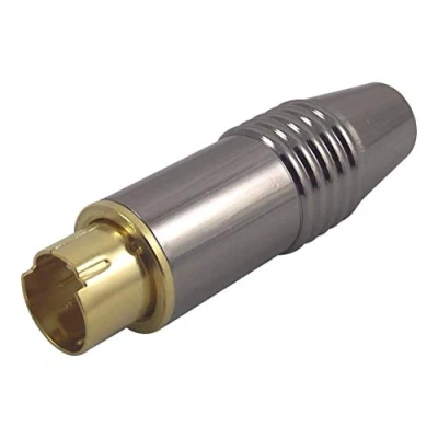 Image of Pro Signal PSG01462 4 Pin Mini DIN Plug with Gold Plated Contacts