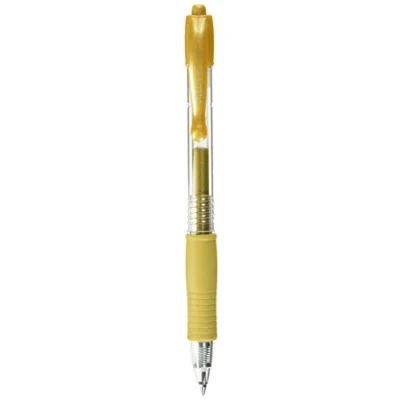 Image of PILOT Pack of 6 G2 07 Metallic Gel Ink Ballpoint Pens, Goldaa